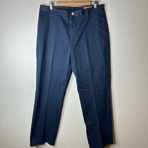 Vineyard Vines Pants Mens Blue 35x32 Chinos Slim Straight Leg Cotton Khakis